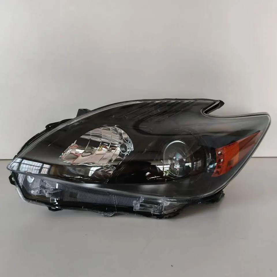 パーツ Toyota Prius 30 Series Headlights A Pair Car Headlight For Toyota Prius 30 ZVW30 Headlamp Black