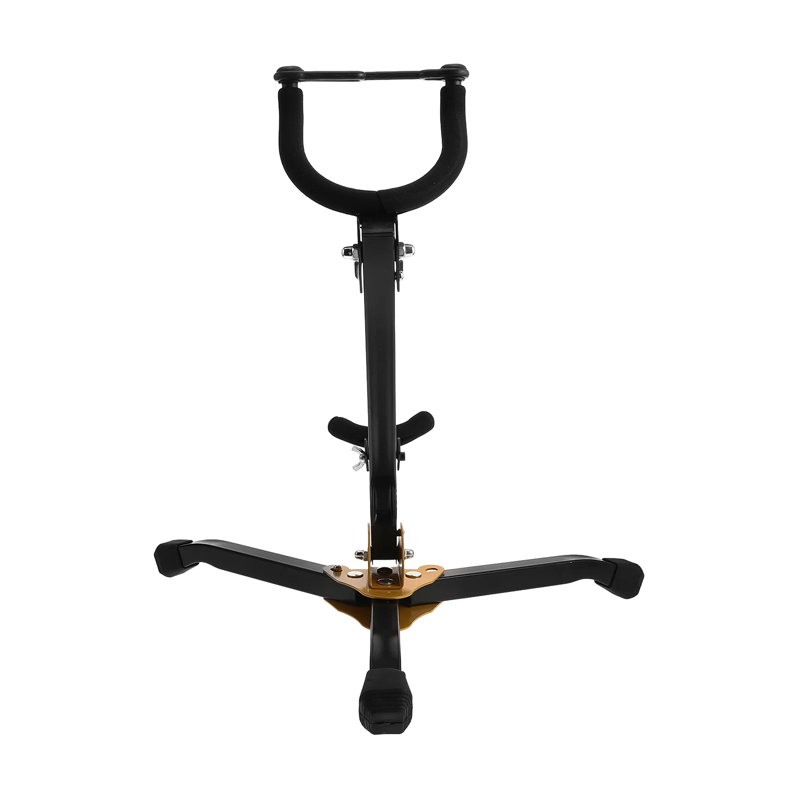 

Saxophone Stand Musical Instrument Display Rack Black Iron Alto Displaying Holder