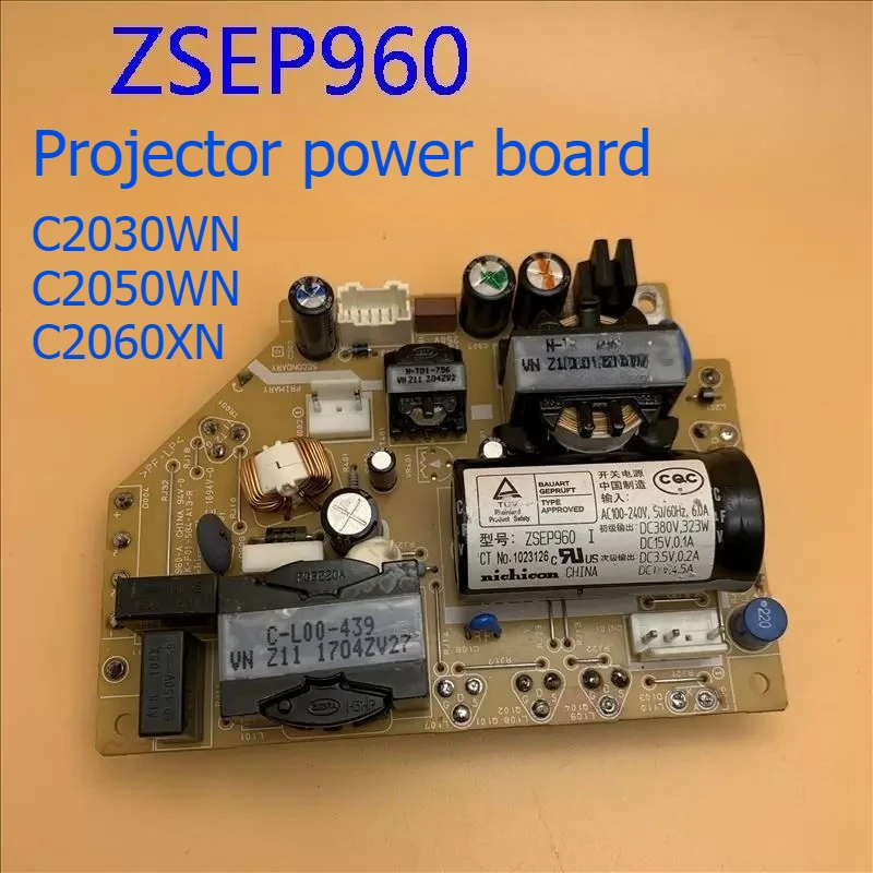 

1PC For Original Epson EB-C2030WN C2050WN C2060XN Projector Power Board ZSEP960