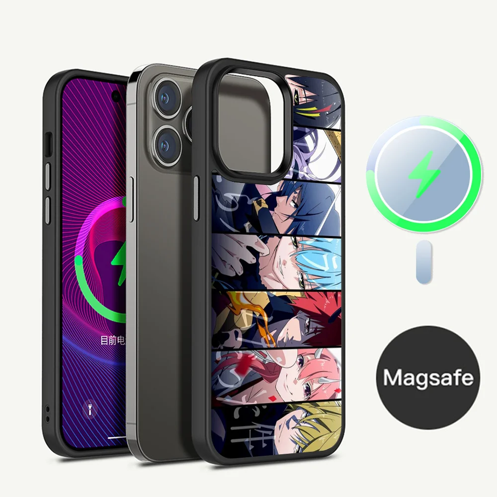 That Time I Got Reincarnated as a Slime Phone Case For iPhone 16 14 13 12 11 15 Pro Max Plus For Magsafe Wireless Charge Cover