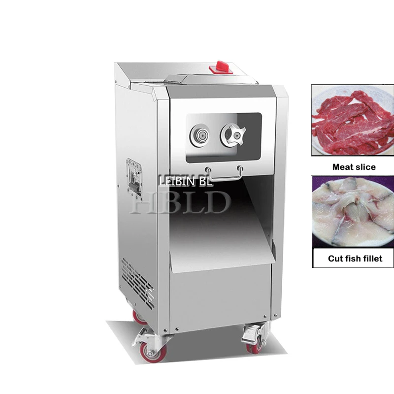 

Meat Cutter, Commercial Household Stainless Steel Automatic Vegetable Cutting And Grinding Machine, Meat Shredder