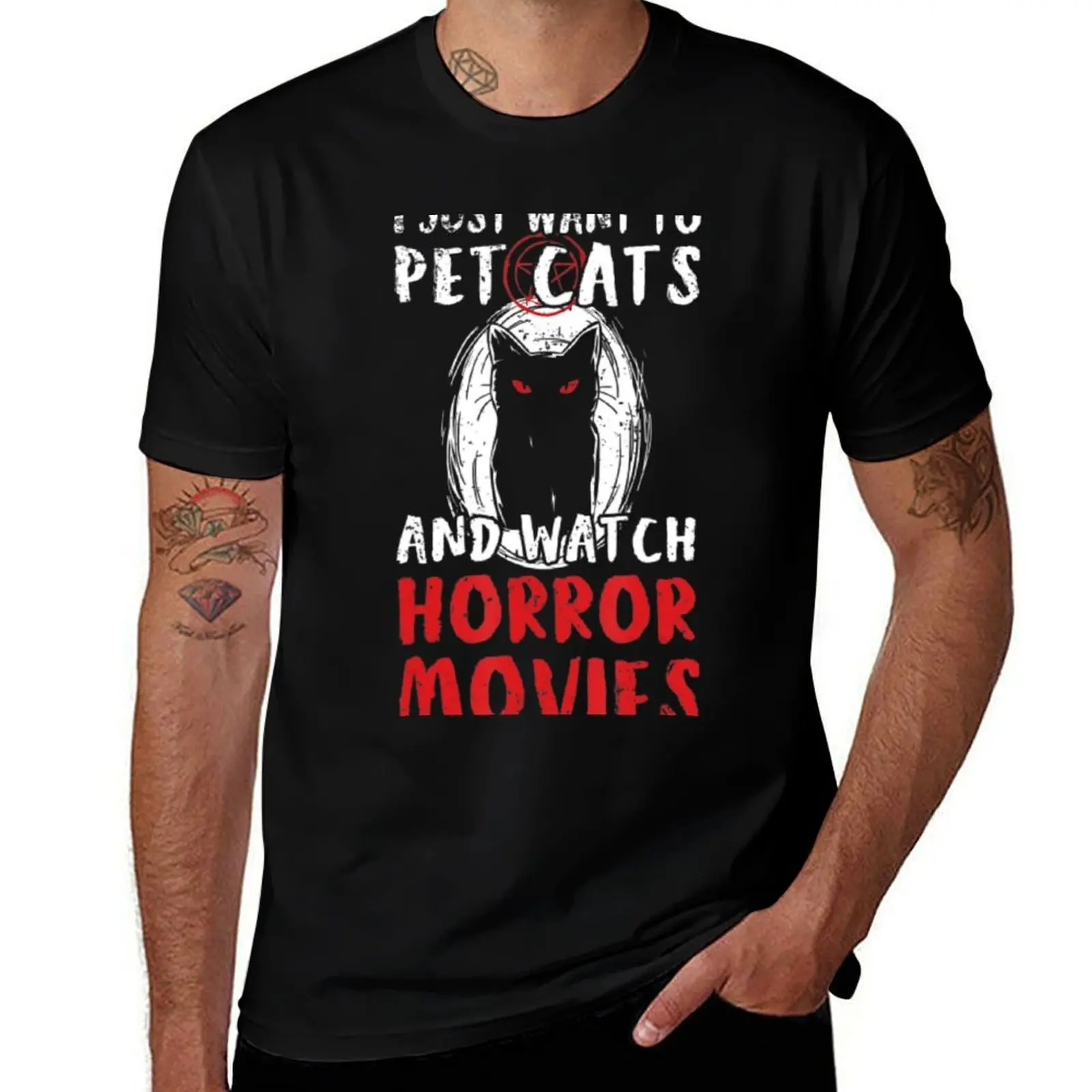 

Halloween Horror Movie For A Halloween Fan T-Shirt t shirts for man graphic vintage t shirts with prints T-Shirt