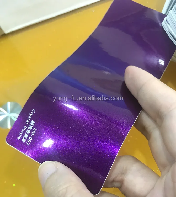 Metallic Pearl Glossy/Matte Bubble Free Car Wrap Film with High Quality