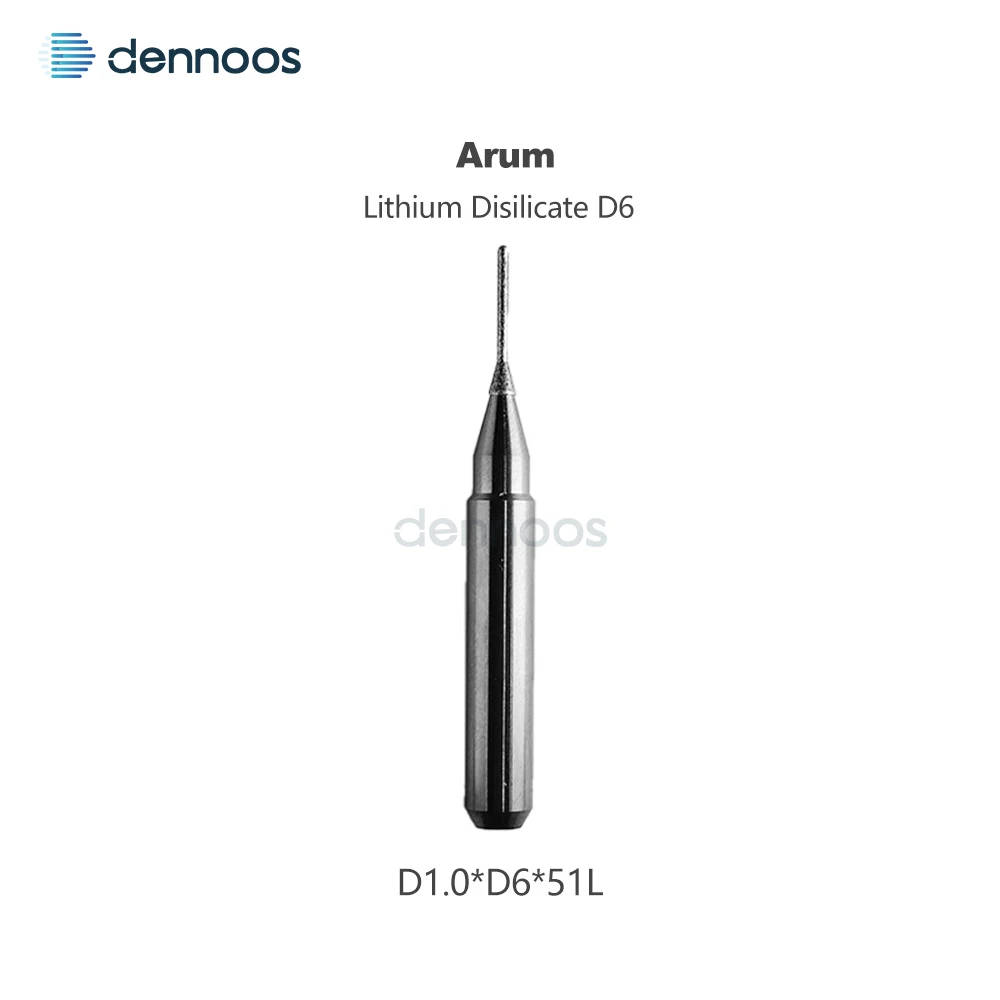 ARUM D6 Schaftfräser für PMMA/Lithiumdisilikat/Metall CAD/CAM-Materialien – Dental-Labor ARUM Fräswerkzeuge – Detail 9
