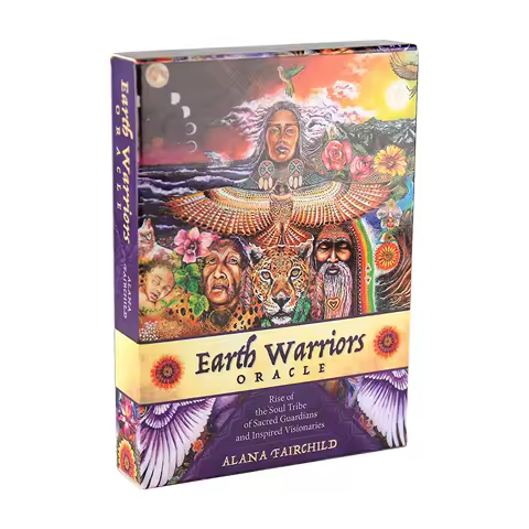 Earth Warriors Oracle cards A 44 Tarot Oracle English Visions Divination Edition Deck Borad Playing Games
