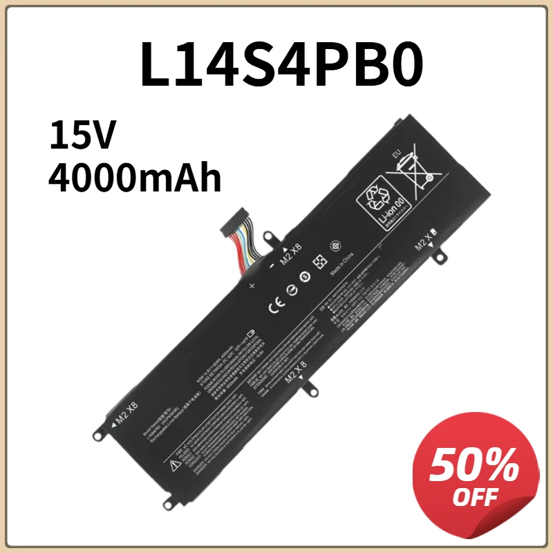 

L14M4PB0 L14S4PB0 Laptop Battery For Lenovo Rescuer 15-ISK 14-ISK 14-ISE 14-IFI 80RN 80RQ 80N8 4ICP6/54/90,5B10H54716 New