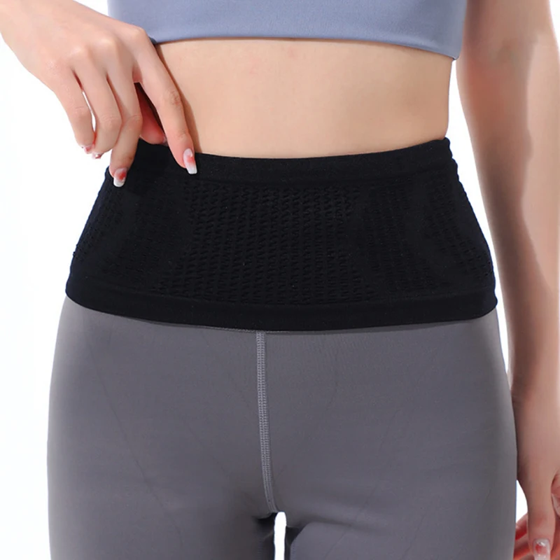 남성/여성용 야외 러닝 사이클링 스포츠 허리 가방 대용량 통기성 미끄럼 방지 니트 다기능 허리 가방