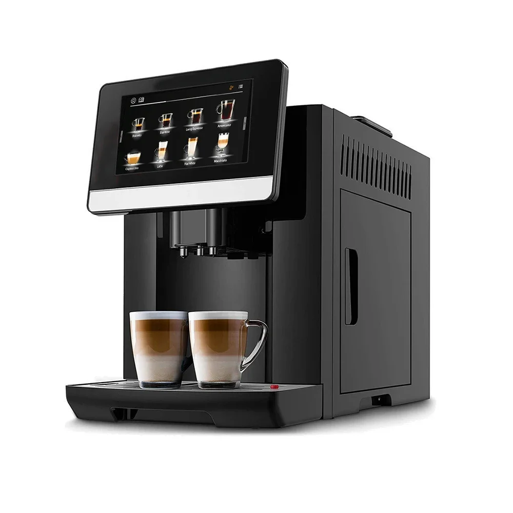 Custom Fully Automatic Commercial Digital Touch Screen Coffee Espresso Machine