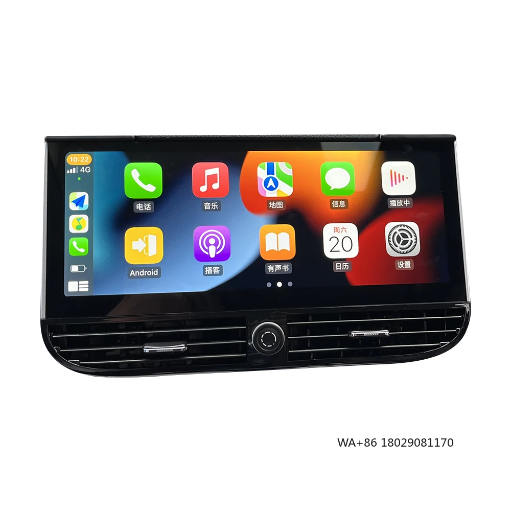 

Hot Version 12.3 8+128GB IPS Wireless Carplay 4G Android 13 1920*720 Car Android Screen for Porsche Cayenne From 2017 2018