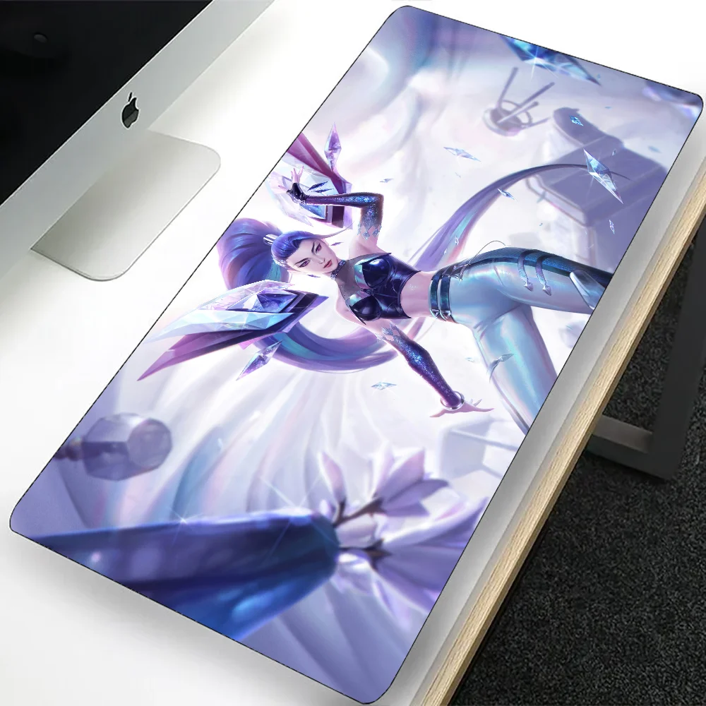 League of Legends Kaisa Large Gaming Mouse Pad Computer Mousepad PC Gamer Laptop Mouse Mat Office Mausepad Keyboard Mat Desk Pad