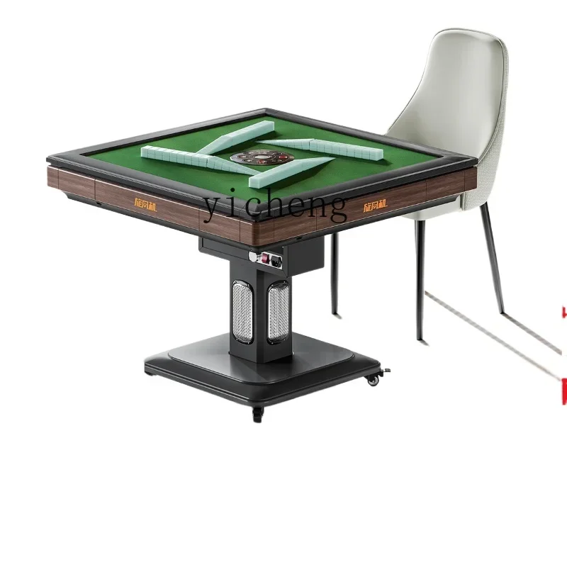 ZZ anti-rollover cyclone folding roller coaster automatic mahjong machine household electric mahjong table