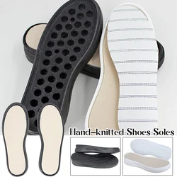 Hand-knitted Tendon Bottom Shoes Soles Summer / Winter Hook Sole Hand-woven Shoes Outsole Rubber Sole Replacement DIY Material