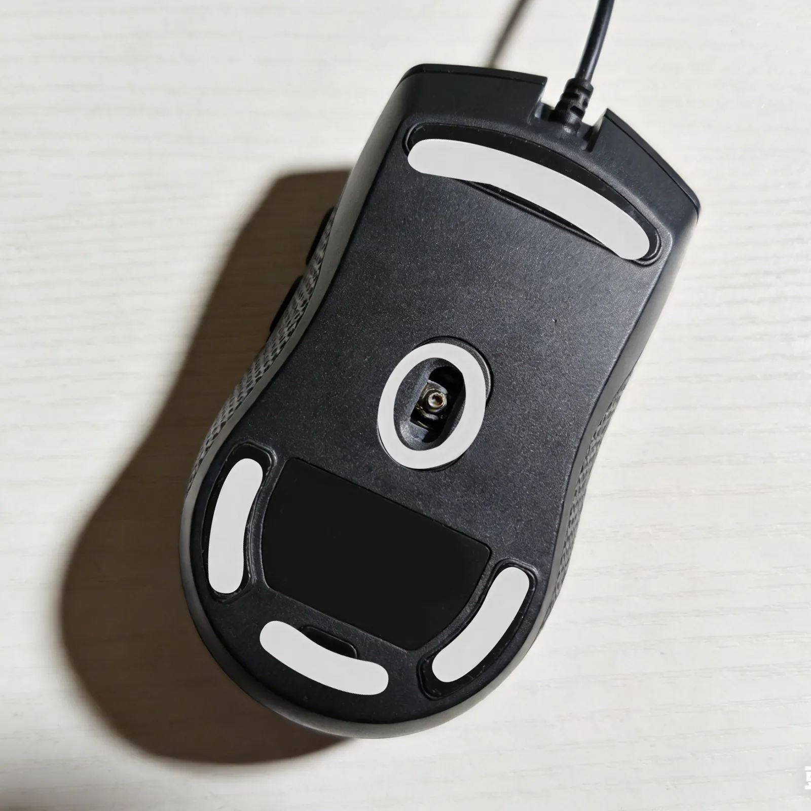 2 Conjuntos de Patins de Rato Premium de Substituição, Pés Antiderrapantes de PTFE para Superfície de Deslizamento, Reduzem a Fadiga do Punho, Protege