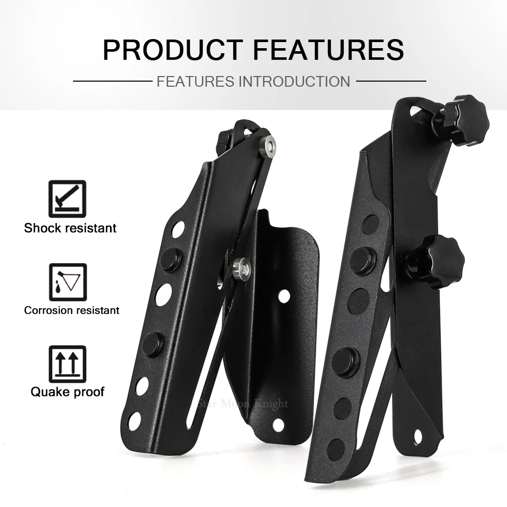 Ajustadores de parabrisas CNC para Suzuki Vstrom, soporte de parabrisas, kits de soporte, DL1000, v-strom, DL650, DL 650, 1000