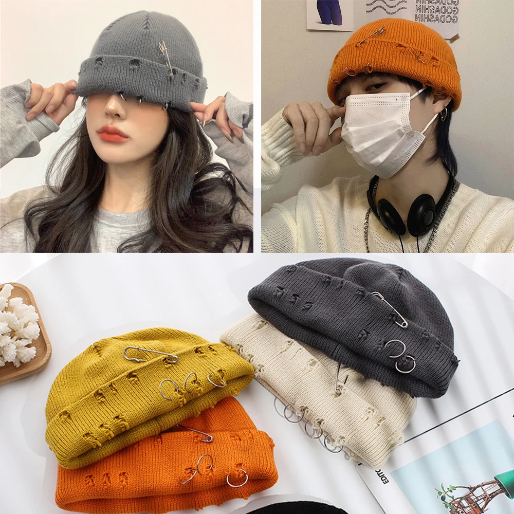 Hip Hop Hat Solid Color Hat Cozy Hat Thick Hat Unisex Hat Y2k Fashion Hat Stylish Hat Harajuku Hat For Youth Hat New Year 2025