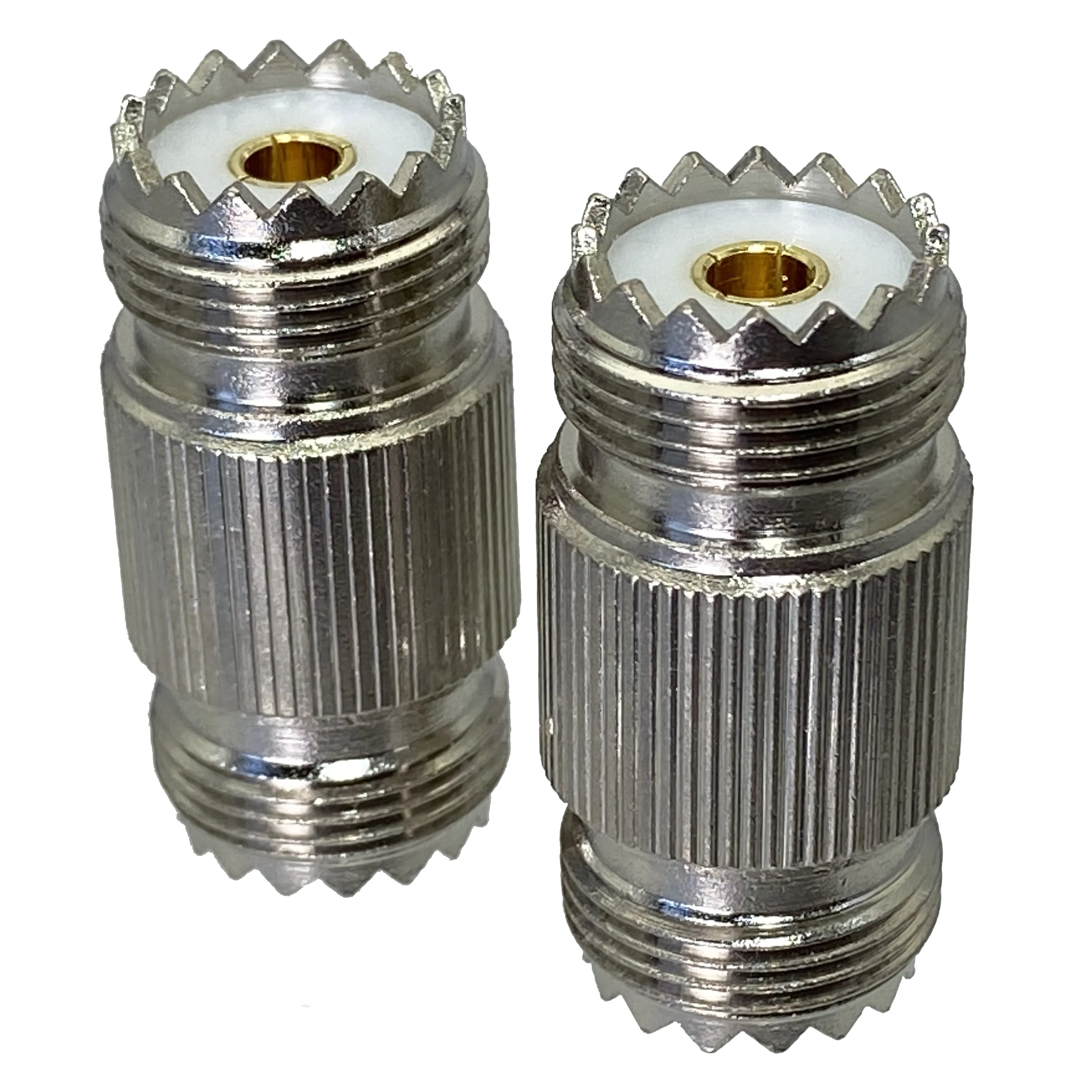 

SO239 Coupler SO-239 Coax Connector Adapter UHF Female to Female SO239 Barrel Connector Ham Radio Coax Connectors 1Pcs