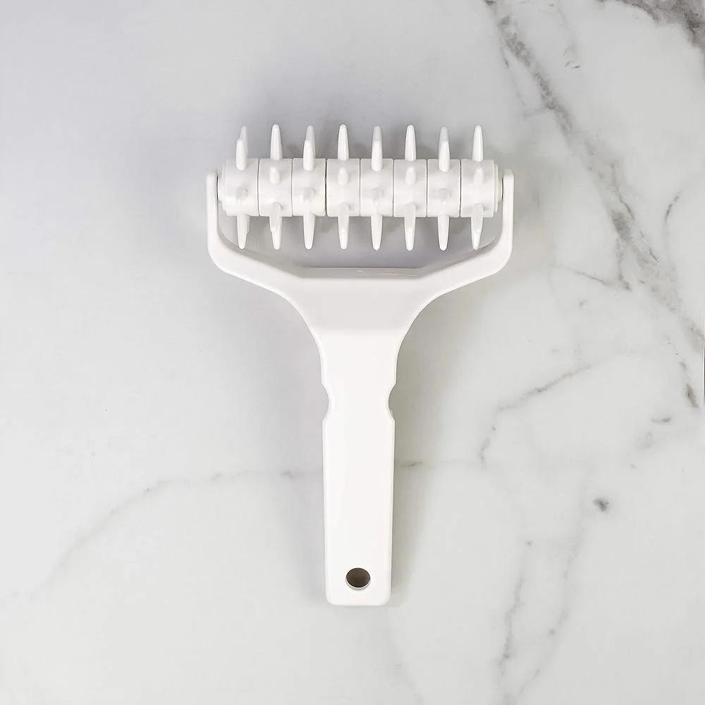 أداة مطبخ من Dough Docker Even Pizza Crust خالية من مادة BPA مع 48 مسامير لإعداد العجين السريع وسهل التنظيف #4