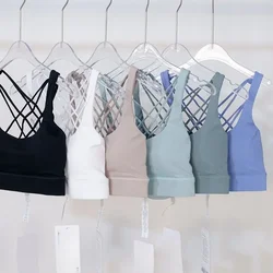 Gym Push Up Bra Women Sports Bra Back Closure High Impact Workout Sport Top Crop Fitness Wear For Yoga Gym Brassiere Sportswear