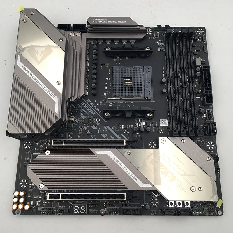 جديد B550 ل MS-iCraft B550M لوحة أم للكمبيوتر المكتبي المقبس AM4 NVME M.2 SATA SSD DDR4