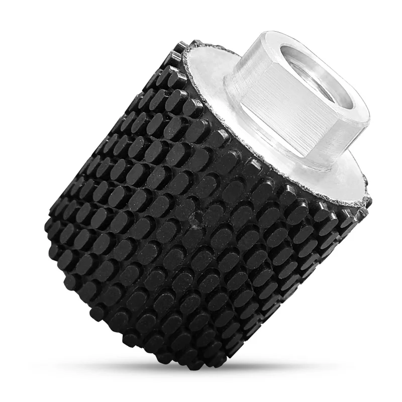 

1PC 2 Inch Diamond Drum Wheel with M14 Thread for Polishing Marble Granite Sink Countertop Grit 50#-3000#