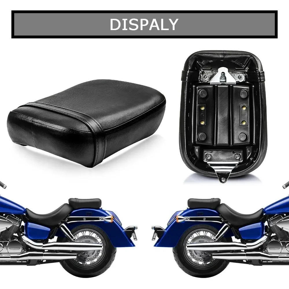 Motorcycle Rear Passenger Seat Pillion Cushion Rear Passenger Seat Pillion For Honda Shadow Aero VT750C 2004-2013