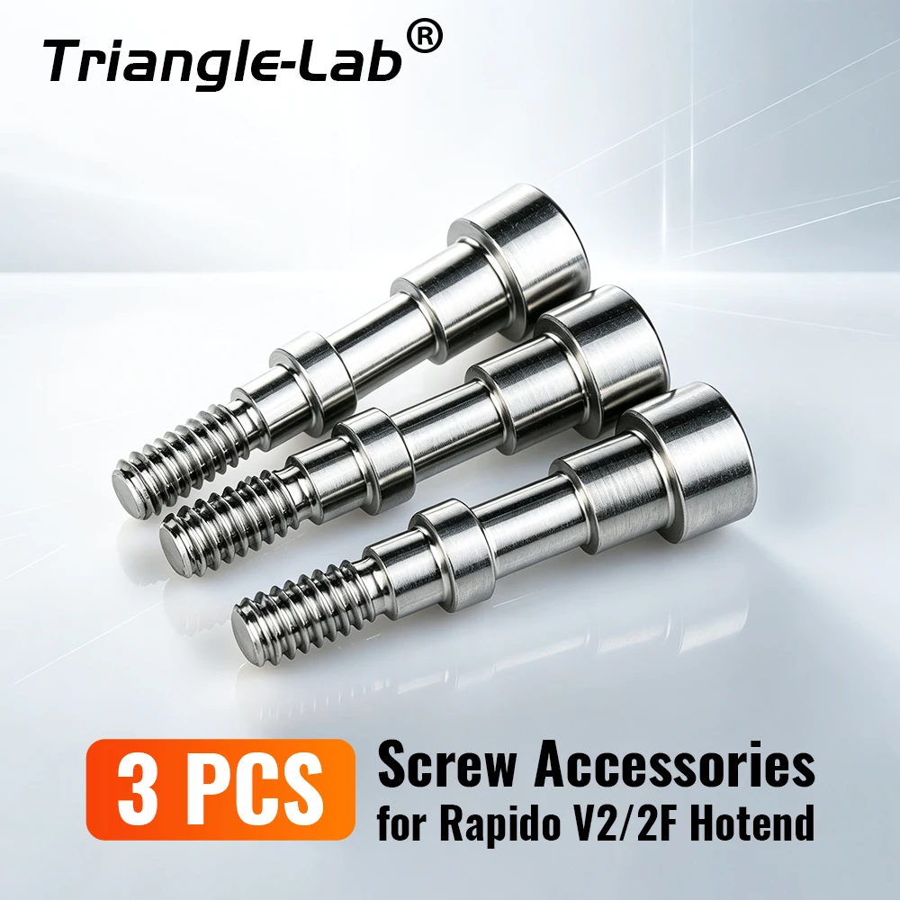 Image of Trianglelab ® 3 Stück Rapido V2/2F Hotend Titanlegierung Schrauben Zubehör Hochwertige Originalteile