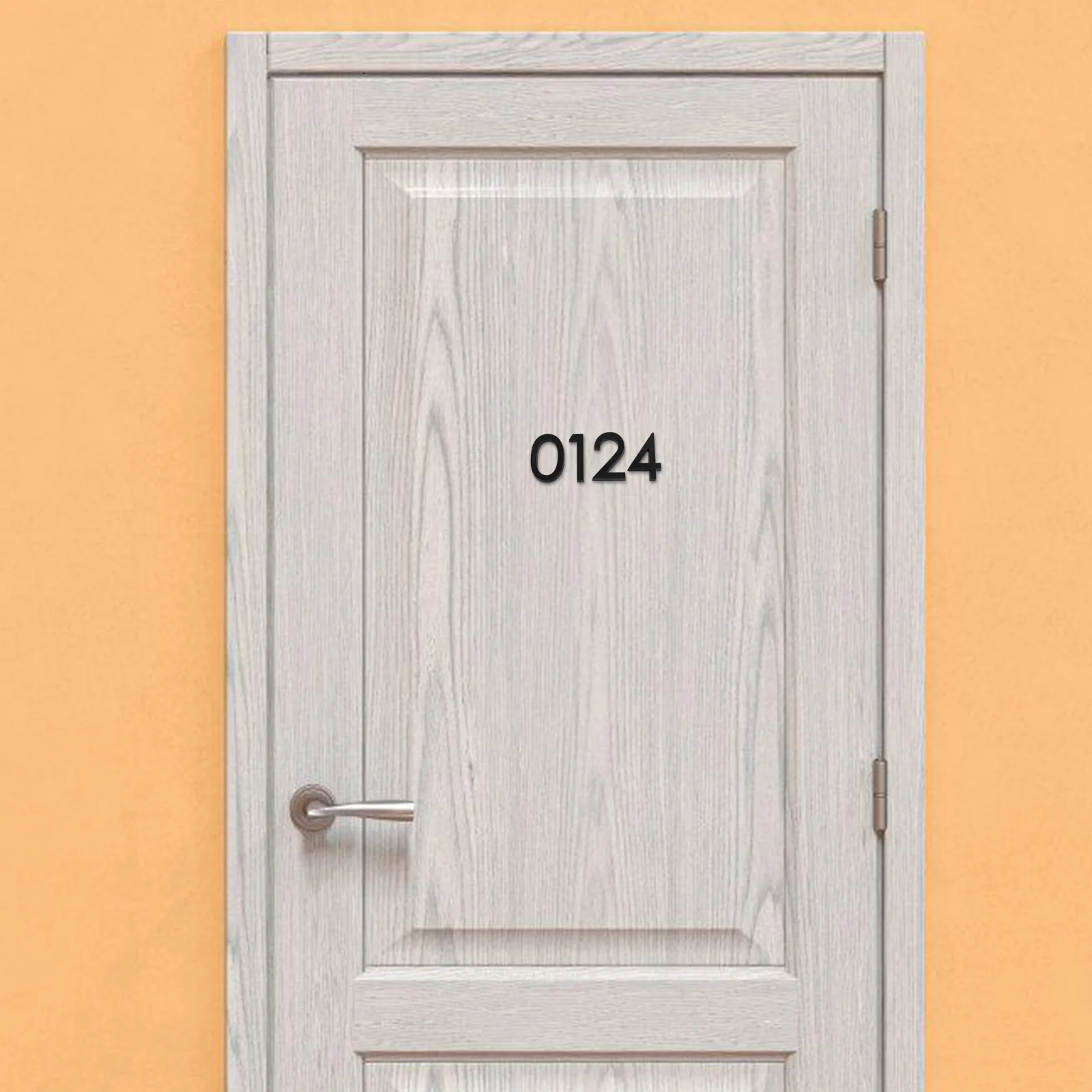 

10Pcs Self Adhesive Numbers Set 3D Number Stickers Door Address Decals Mailbox Numbers Waterproof Number Stickers for Home