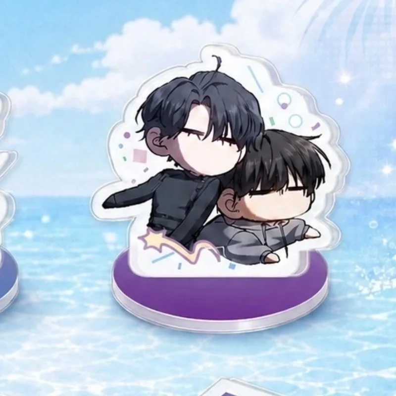 Exquisite Products Acrylic Stand Model Plate Keychain Anime The Hunter's Gonna Lay Low 10CM Hong Yeseong/Kim Yohan Room Decorat