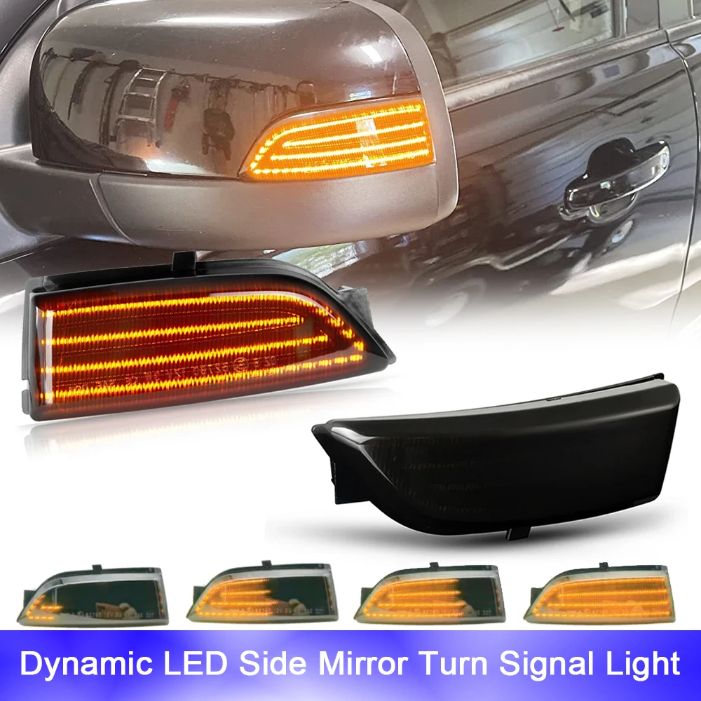 

1Pair No Error Side Rearview Mirror Marker Repeat Blinker Lights For Ford Ranger T6 Raptor Wildtrak P375 Ranger Lariat Everest