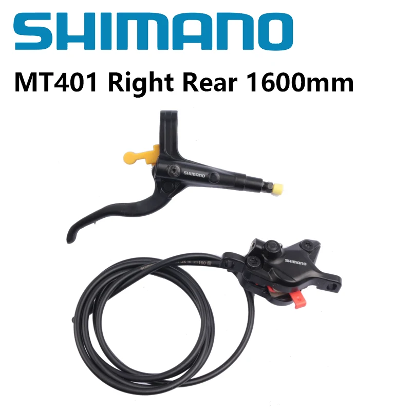 Shimano BL-MT401 BR-MT410 Right Rear 1600mm Part Hydraulic Disc Brake Only Right Part For MTB Mountain Bike 2 Piston Post Type