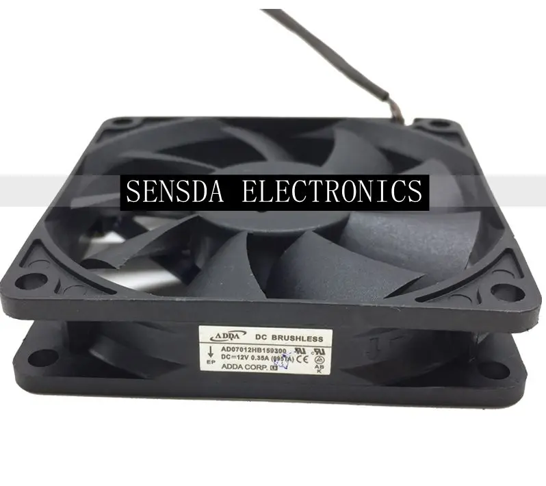 

Brand New For ADDAA AD07012HB159300 AD07012HX159300 70*70*15MM 12V 0.35A Double Projector Cooling Fan