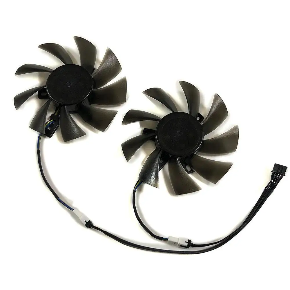 

2Pcs/Set FDC10H12S9-C GA91S2U,GPU VGA Cooler,Graphics Cards Fan,For Gainward RTX 2060/2070 Replacement