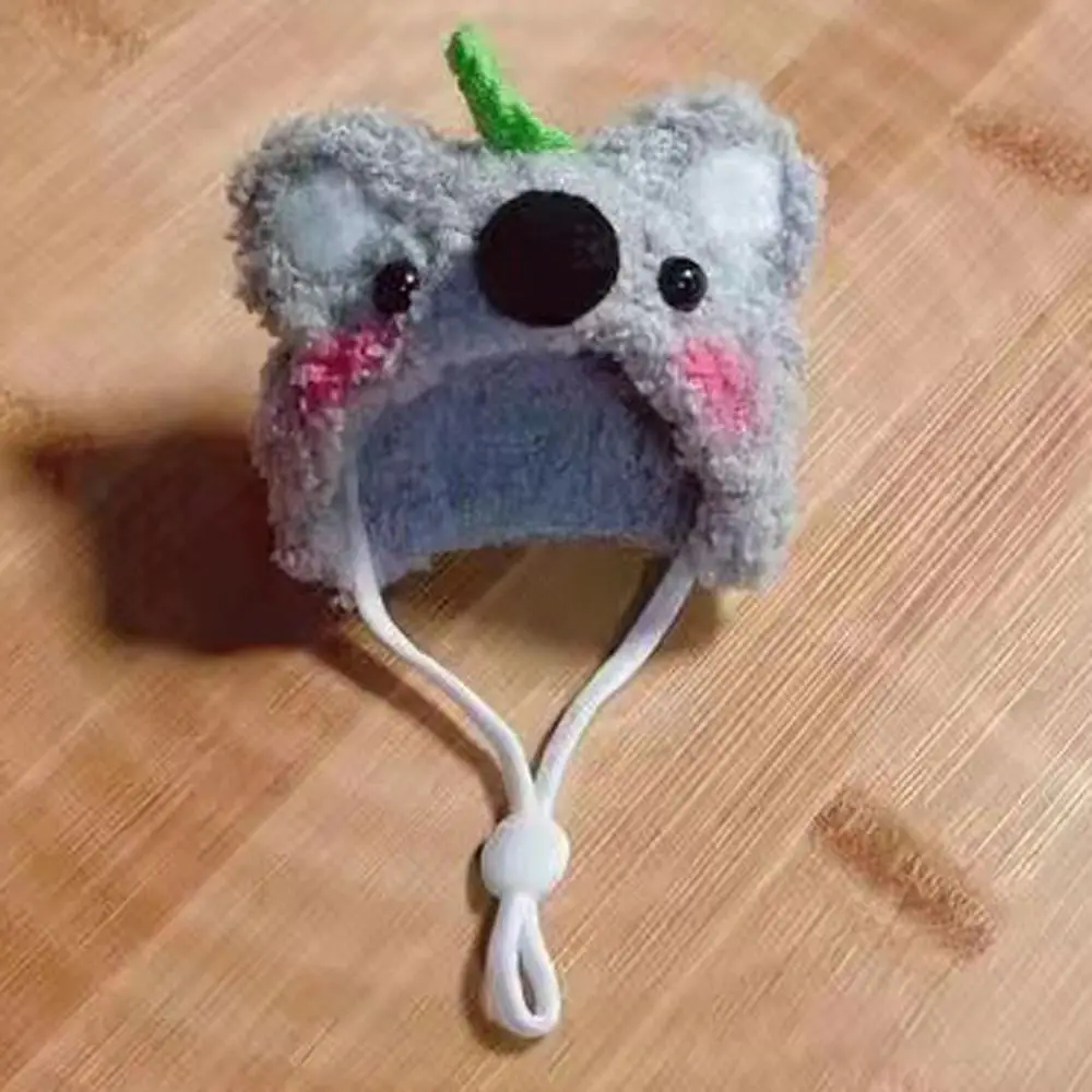 Aksesori Boneka Topi Hamster Mewah Topi Boneka Katun Lucu Rajutan Tangan Topi Boneka DIY Mini Musim Dingin