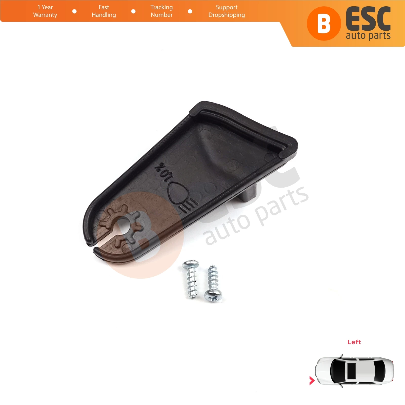 EHL542 Headlight Headlamp Holder Mount Repair Bracket Tab Set Left Side for Ford Focus DA MK2 2.5 2008-2011 Facelift 8M5113101AA