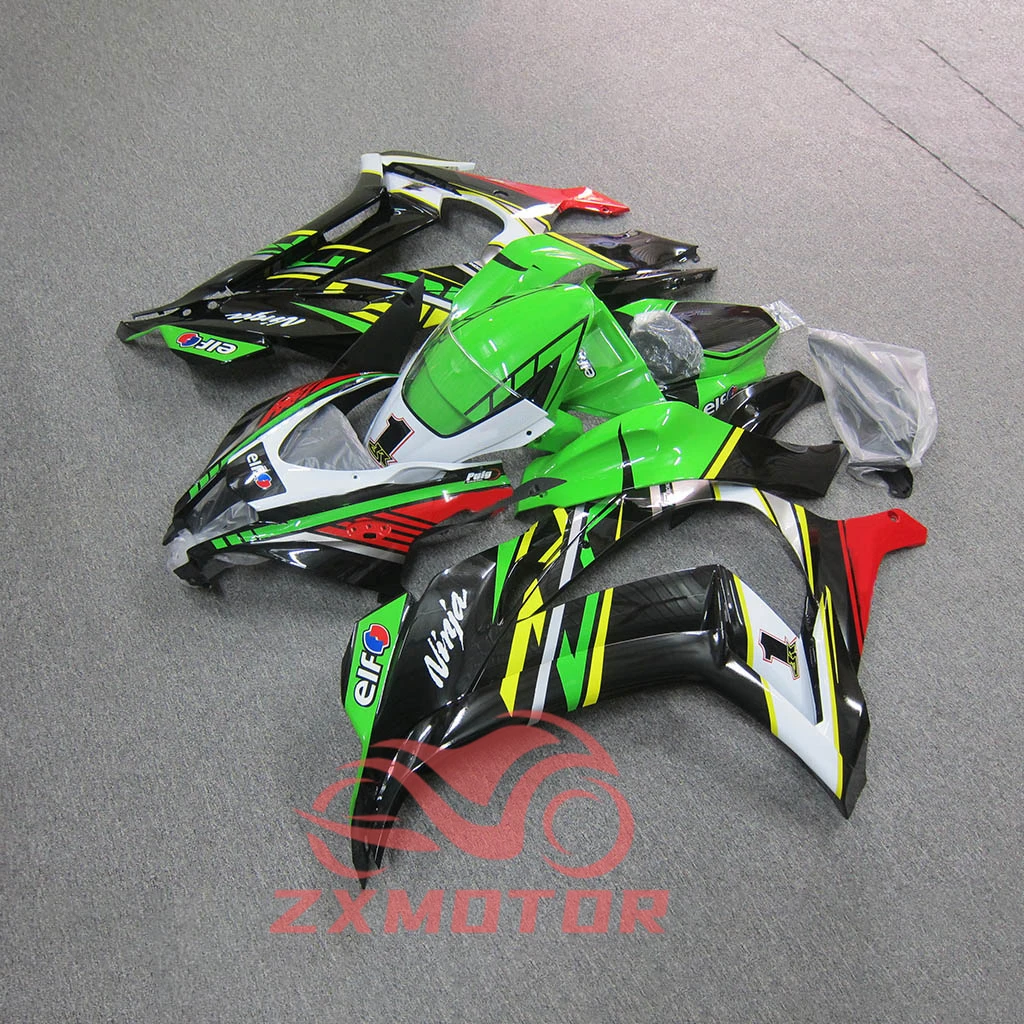 For KAWASAKI ZX10R 2016 2017 2018 Prime Fairing Kit ZX 10R 16 17 18 Aftermarket Dirt Bike Motorcycle Plastics Fairings