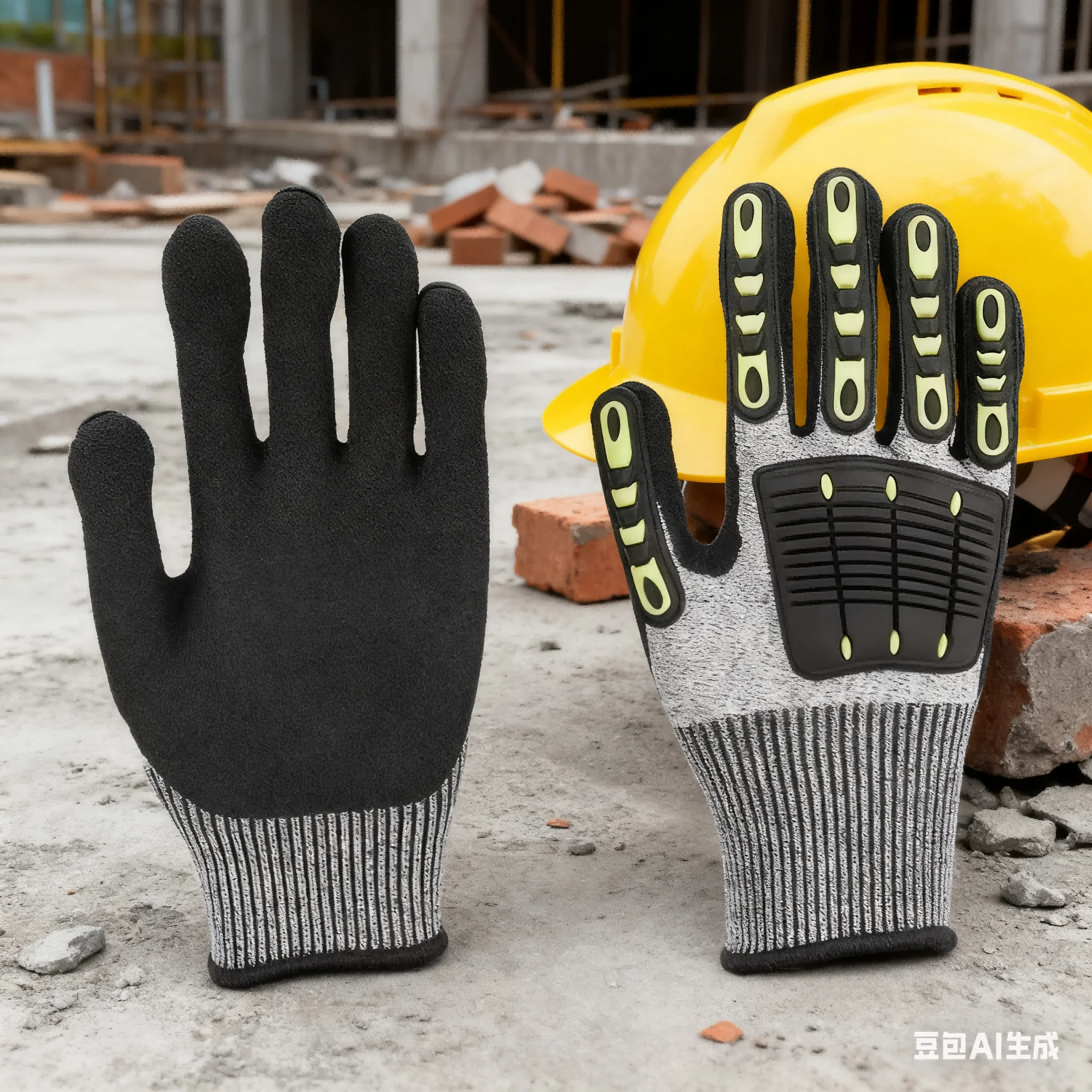 

Anticutting Gloves, Grade5 Labor Protection Gloves, Nitrile Anti Slip and Wear-resistant Super Factory Wholesale andDistribution