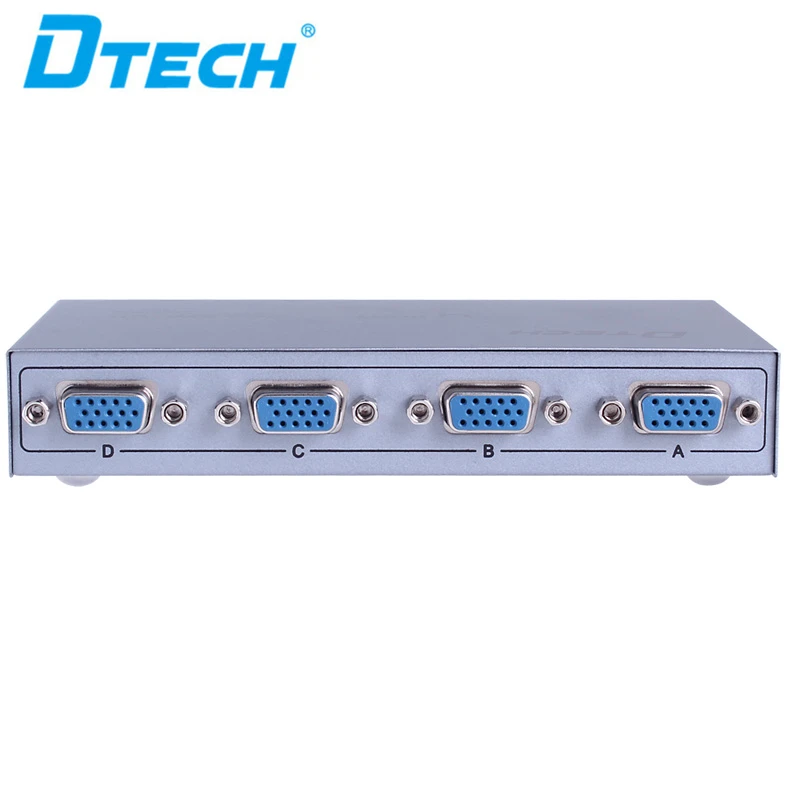 DTECH دقة R&D احترافية 2560X1600@60 هرتز 4 في 1 خارج VGA Video Splitter Switch لـ DDC #3