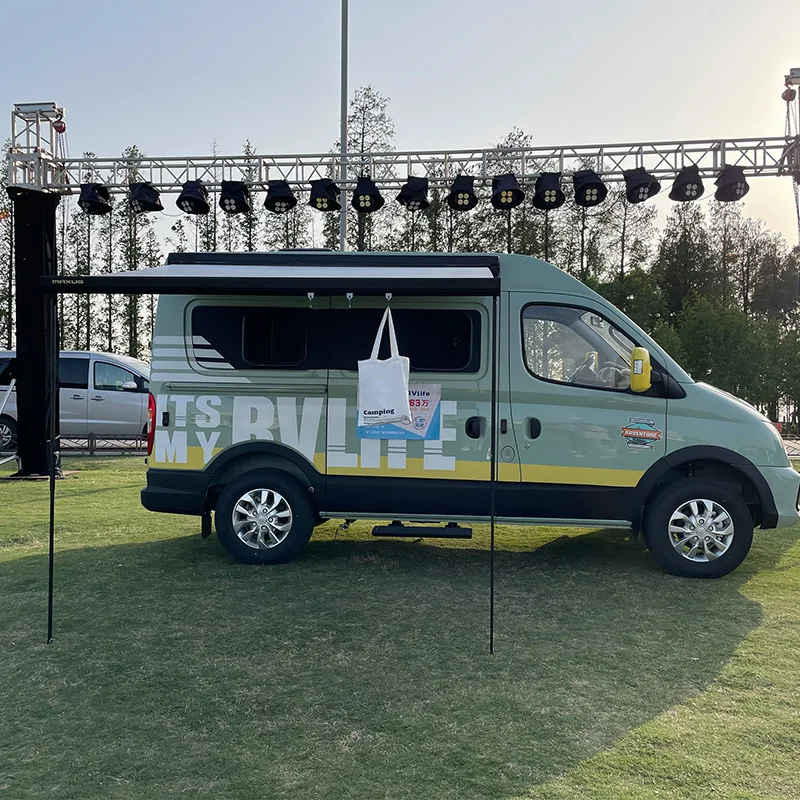 Wareda W5500 Electric Full Cassette Sprinter Van Awning Waterproof Side Mounted Shelter For Camper Van