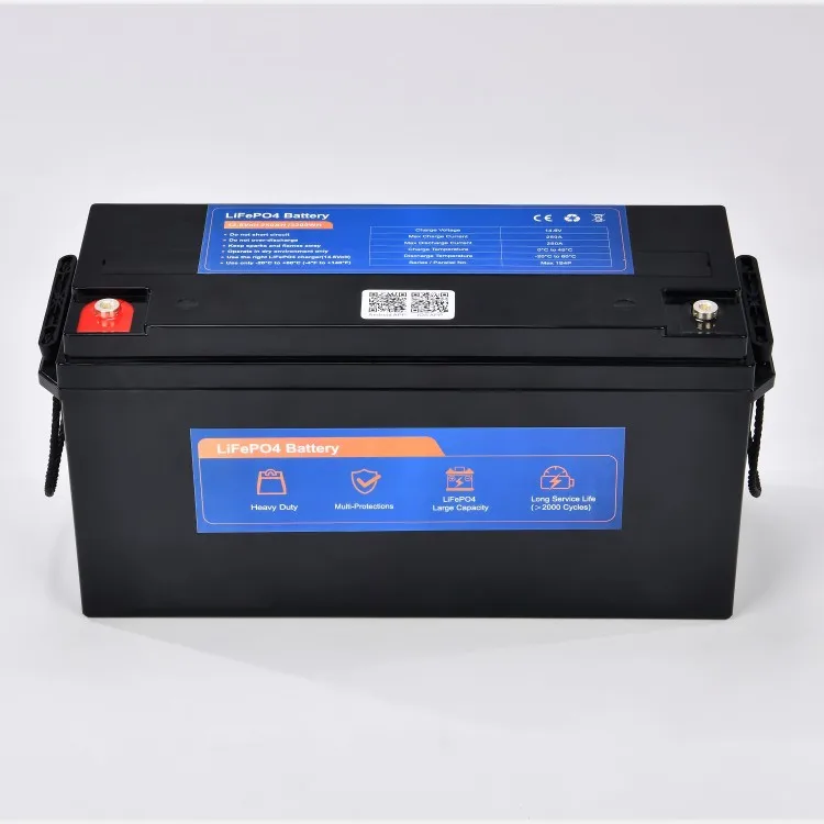 Deep Cycle Car Solar Battery Pack Lead Acid Lithium Ion Batteries 150 Ah 12V Batterie