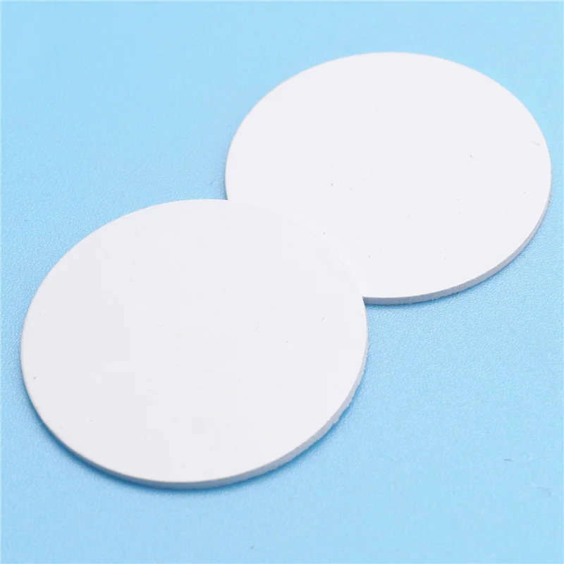 For Ntag215 NFC Tags,Blank PVC Coin NFC Cards Compatible With All NFC Enabled Mobile Phones & Devices-(90PCS)-A74Z