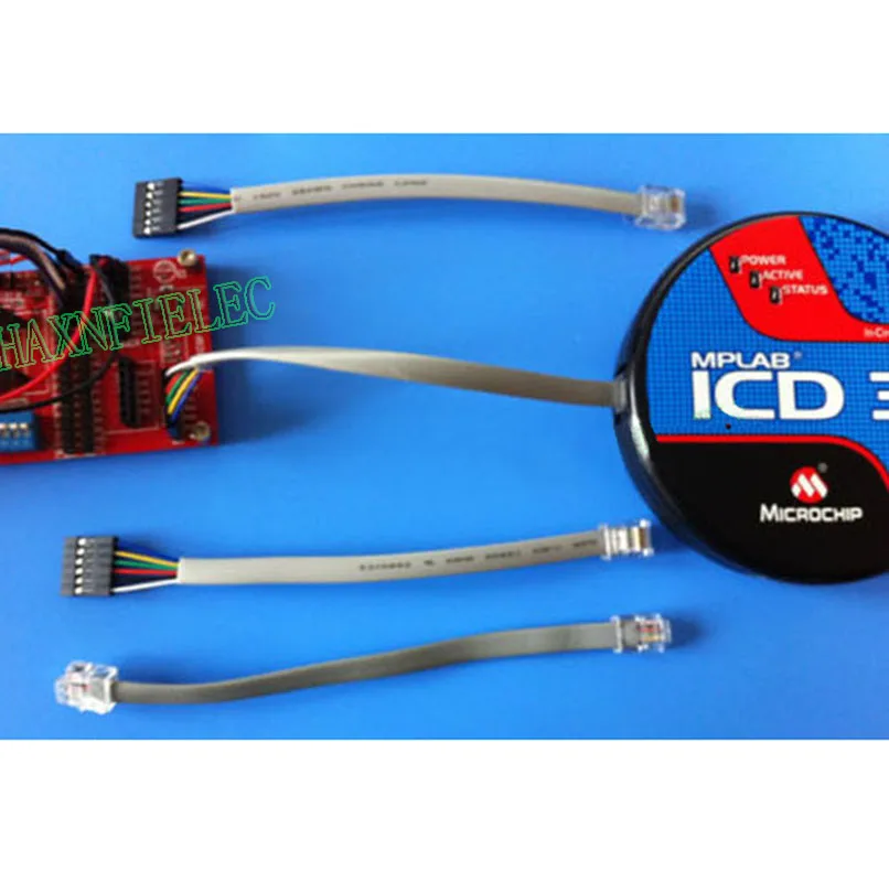 ICSP Modular Plugs RJ11 to SIP6 6p Download Cable for MPLAB ICD3
