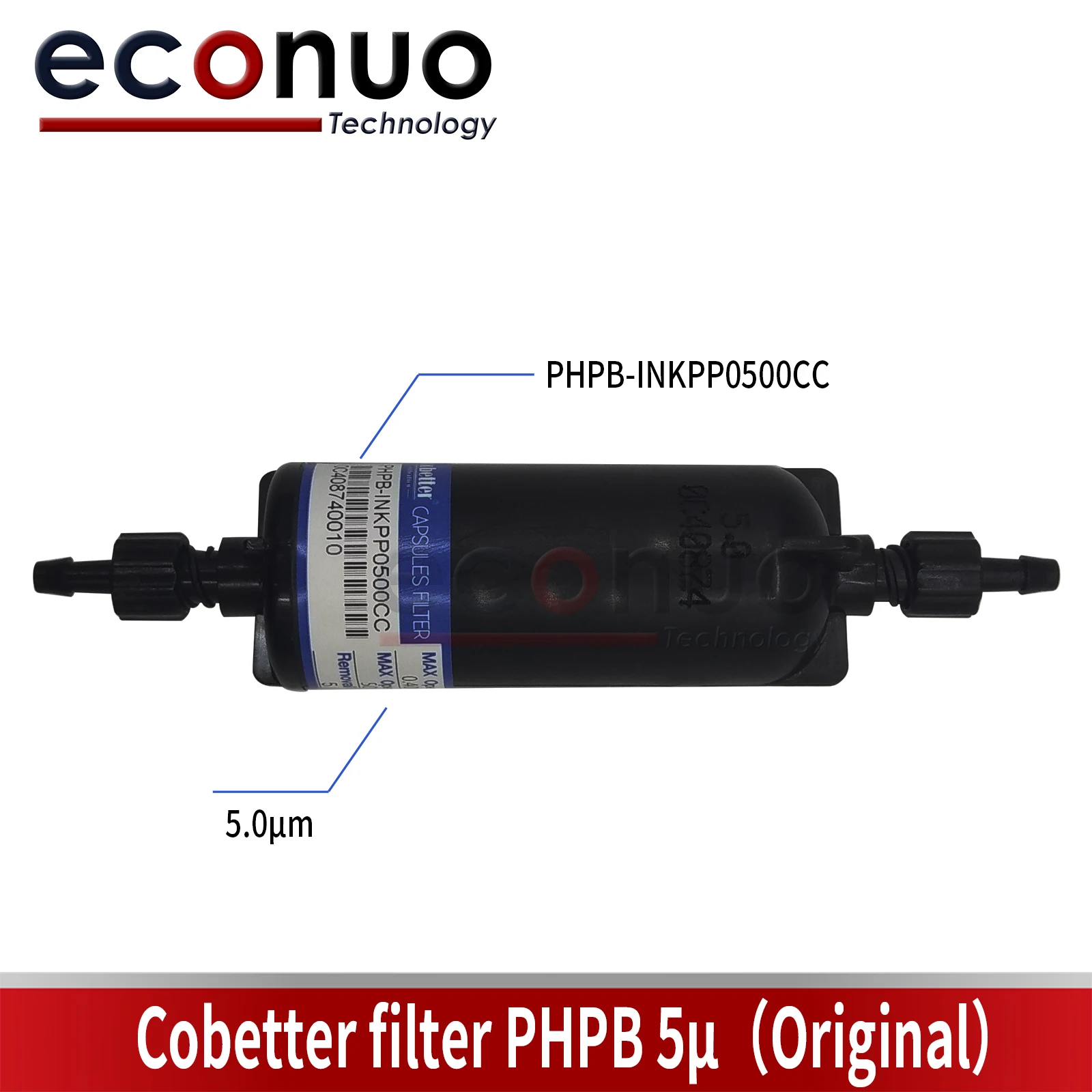 Cobetter capsule black ink filter  PHPB-INKPP0500CC 5μ for Docan Flora Hantop uv  textile printer