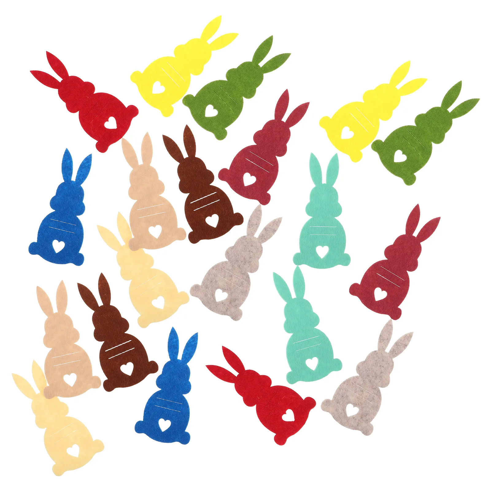 

20pcs Bunny Money Holder Rabbit Change Clip Kids Gifts Coin Storage Easter Party Supplies Children Purse Piggy Bank