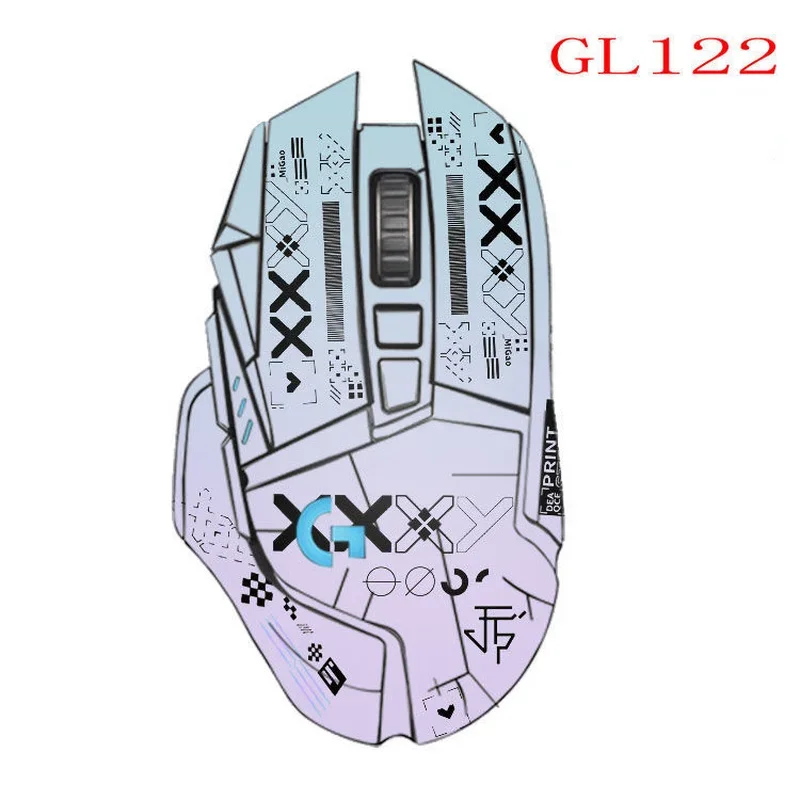 Evangelion ماوس المضادة للانزلاق ملصق ملصق ل لوجيتك G502 ماوس أنيمي عرق مكافحة قطرة الألعاب ماوس حماية ملصق هدية