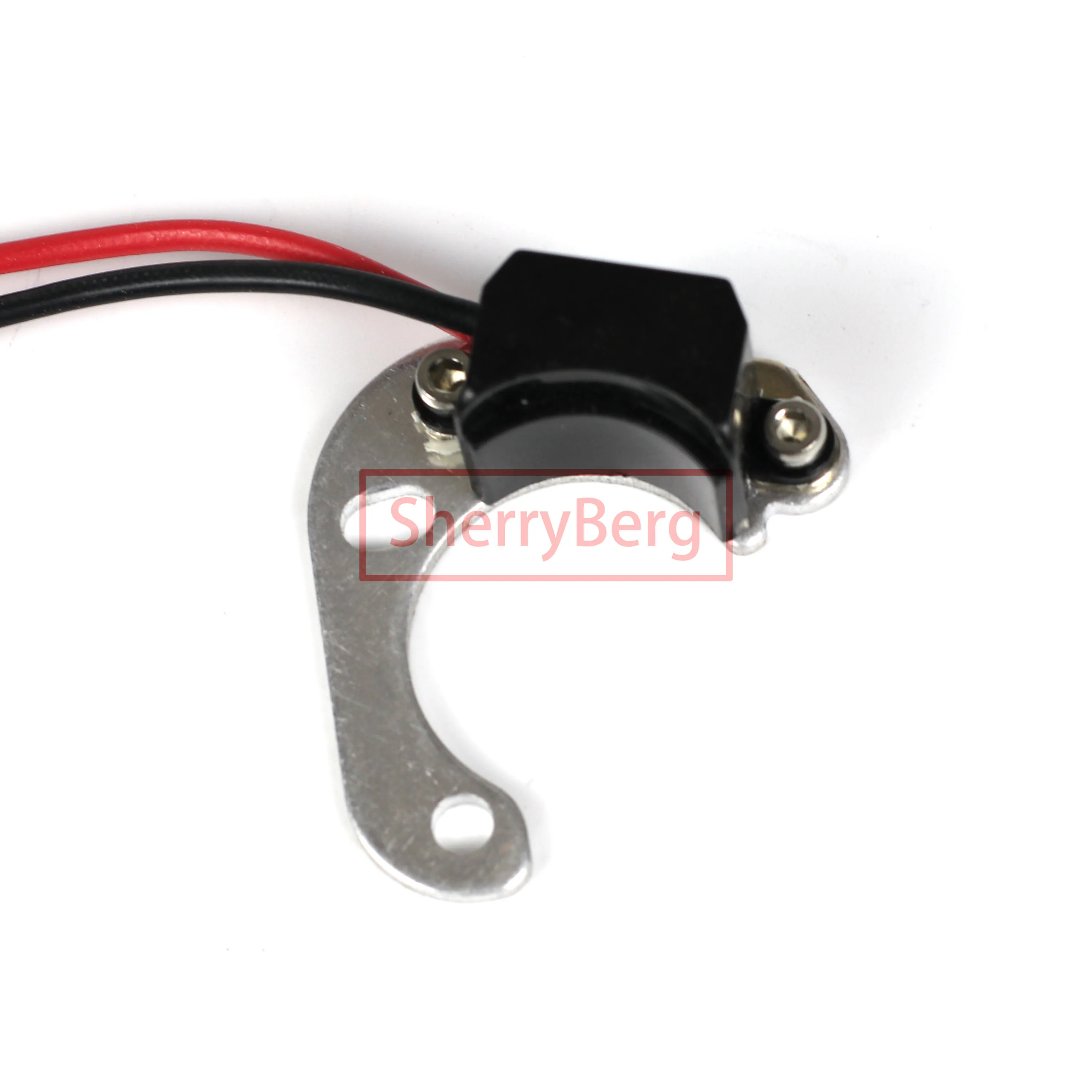 SherryBerg Electronic Ignition Kit FOR Lucas 22D6 23D6 25D6 Distributor with Powermax Red Rotor Arm Electrical Kit