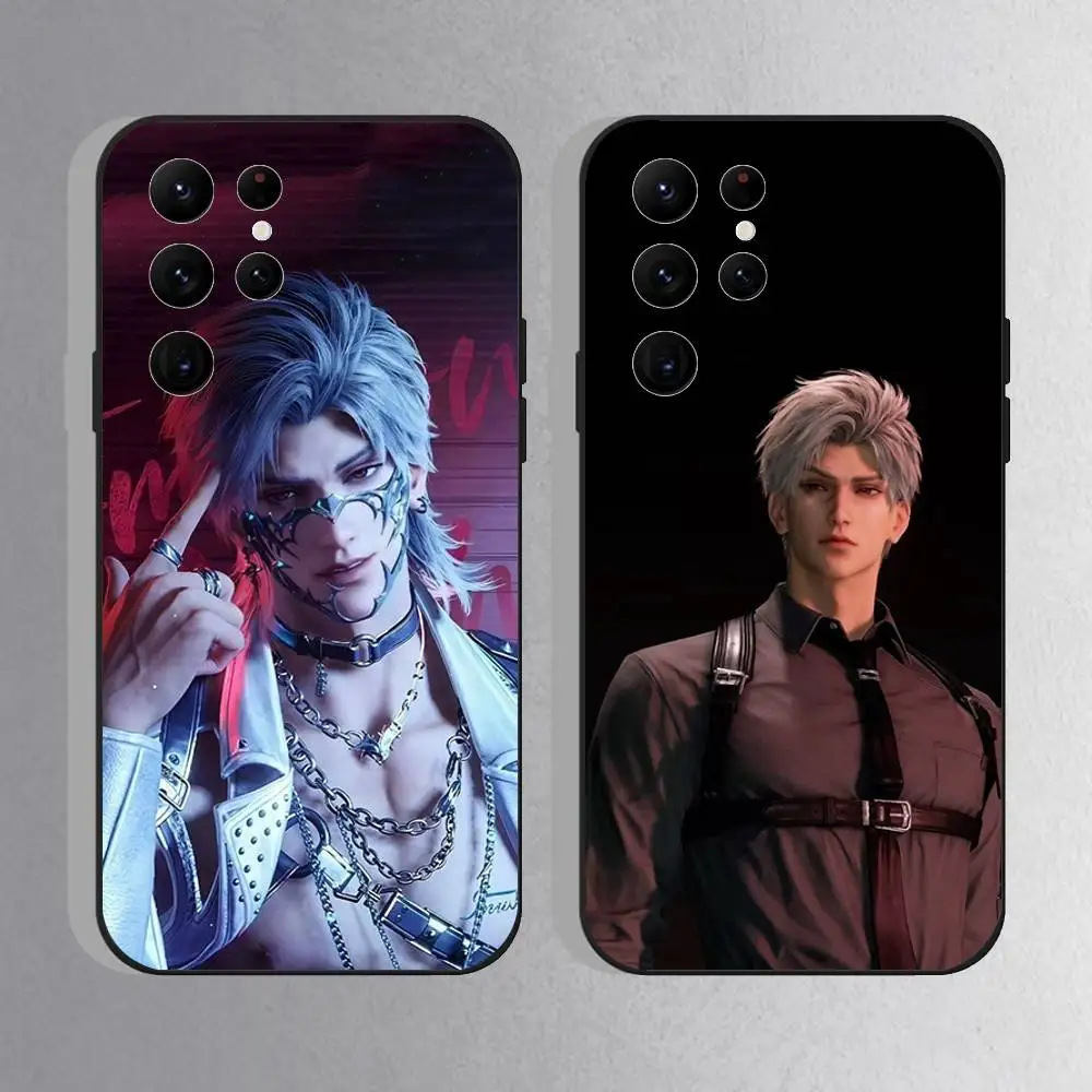 

Love And Deepspace Sylus Phone Case For Samsung S10,S21,FE,S21 ,S26,S25,S24,S23,Ultra,S9,S22,Plus Black Shockproof TPU