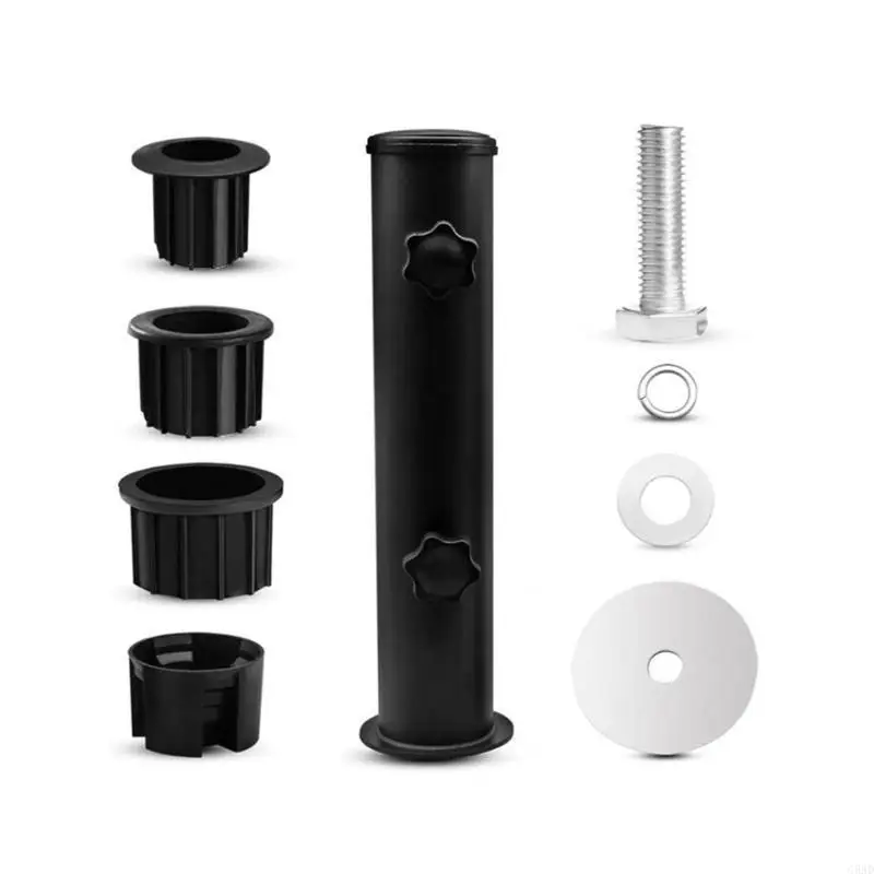 

Parasol Stand Base Umbrella Mount Stand for Deck Mount Courtyard Picnics Tables C5AD