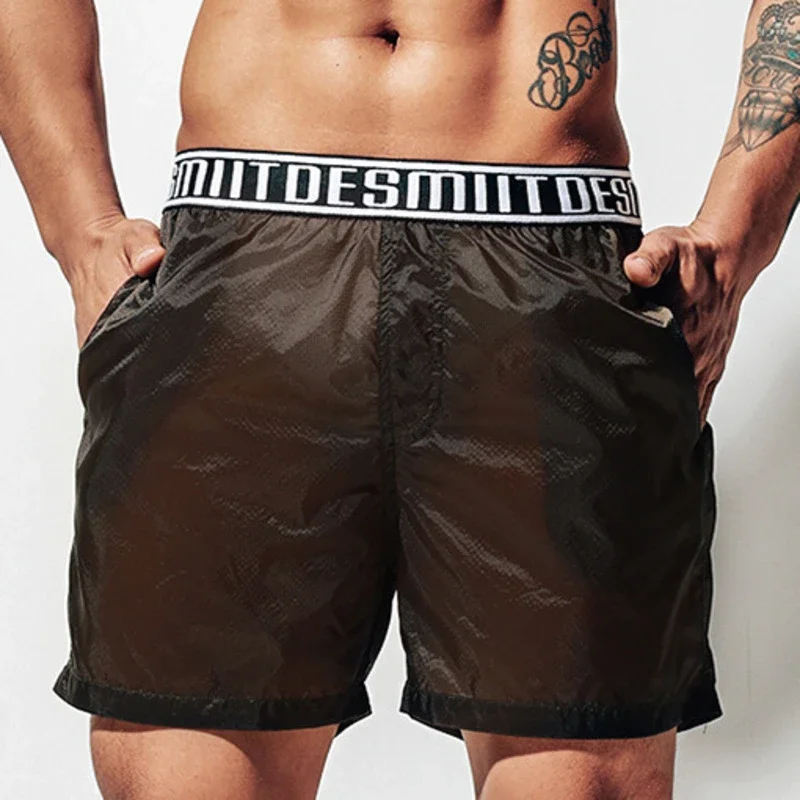 2020 Siêu Mỏng Mềm Mại Ban Quần Short Nam Đi Biển Thoáng Thoải Mái Boardshorts Lướt Bơi Mặc Short Nam Đồ Bơi Thân Cây không Có Lớp Lót