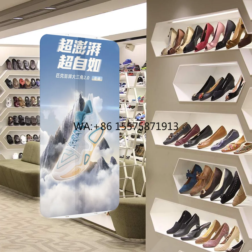 High Quality LED Display Transparent Hanging All in One for Advertising Transparent Retail Shop Ceiling Digital Signage Digital