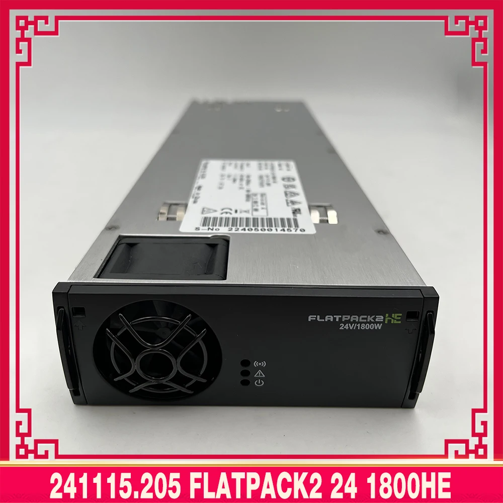 Power Supply FLATPACK2 DC/DC 42-75V 380/1350 241115.615DT 241115.205 FLATPACK2 24 1800HE Smartpack WEB/SNMP 242100.118